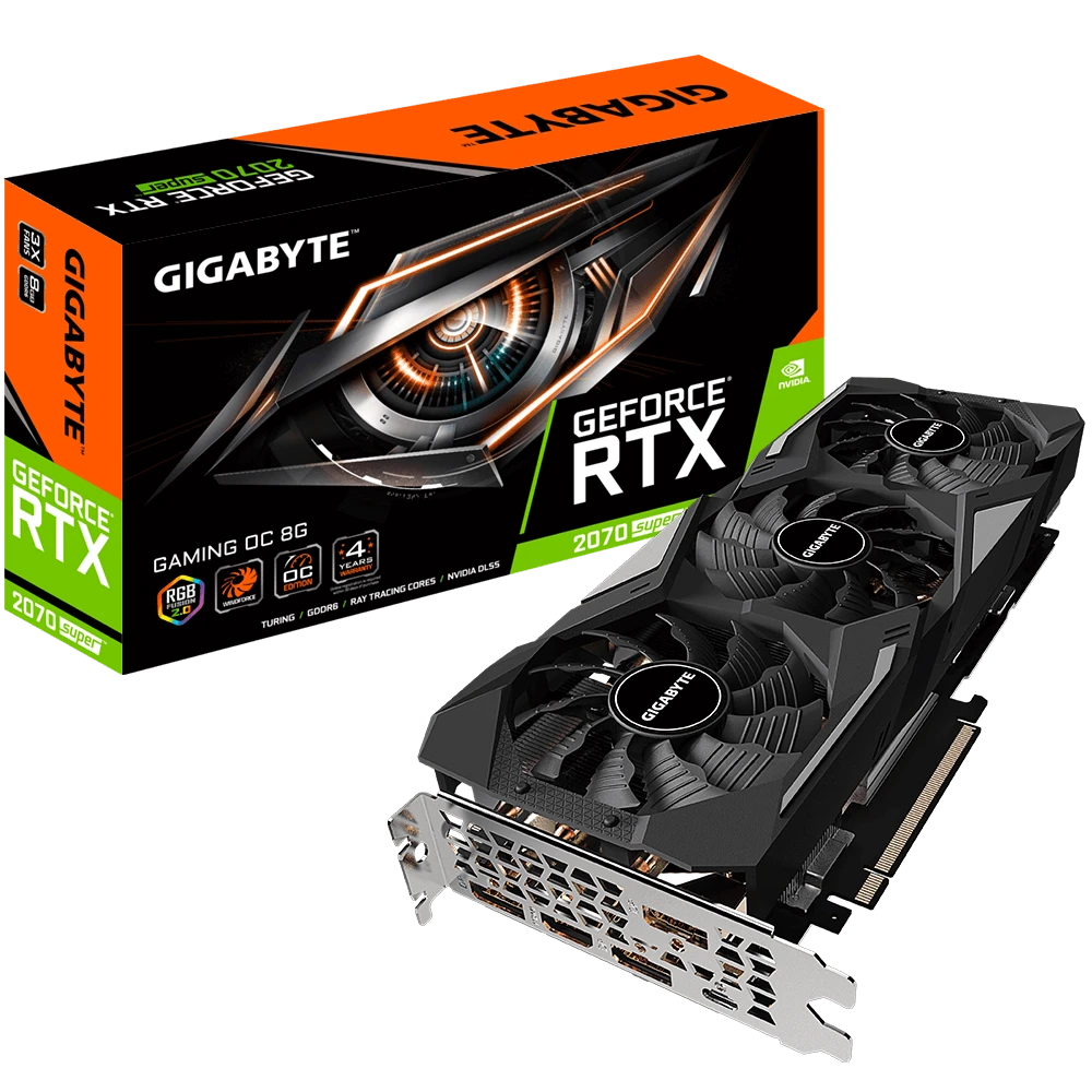 Gigabyte GeForce® RTX 2070 SUPER GAMING OC 8G